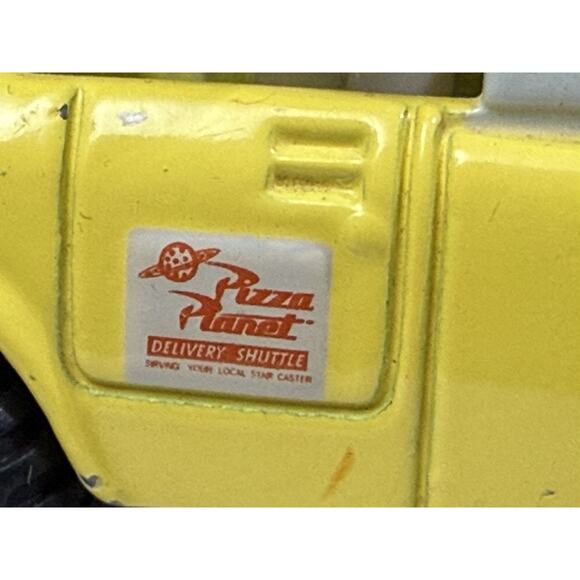 Disney Toy Story Buzz Lightyear in Diecast Pizza Planet Truck Metal Car - Picture 6 of 9